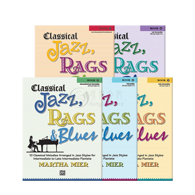 古典爵士乐雷格泰姆和蓝调钢琴