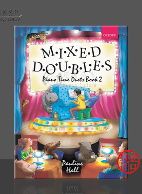 钢琴时间 简易混合二重奏 卷二 老师和学生演奏小曲20首 英皇考级 Oxford牛津原版乐谱书 Piano Time Mixed Doubles