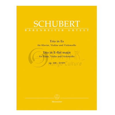 舒伯特钢琴三重奏小提琴大提琴