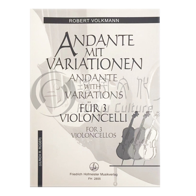 行板变奏曲沃尔克曼三把大提琴