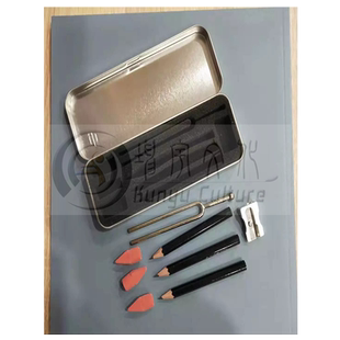 【促销】文具套装440音叉记谱用实用铅笔盒亨乐原版进口 Writing set with tuning fork HN8001