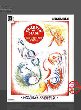 福音与灵歌 儿童简易室内乐合奏 总分谱 维也纳UE原版乐谱书 Gospels Spirituals Flexible Ensemble UE30305