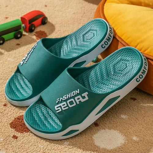 Детские летние нескользящие тапочки, слайдеры для мальчиков, подходит для подростков