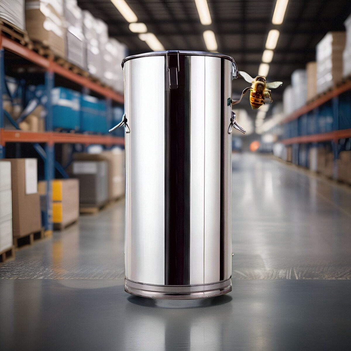 摇蜜机不锈钢手动家用小型蜂场蜂蜜分离机割蜜加厚甩蜜加厚打糖机