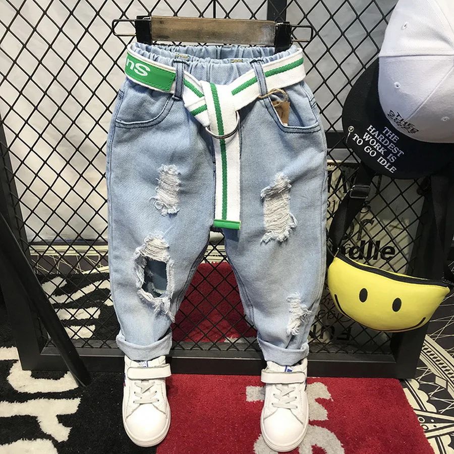 Children's Jeans 2023 Spring and Autumn New Products Boby Bo