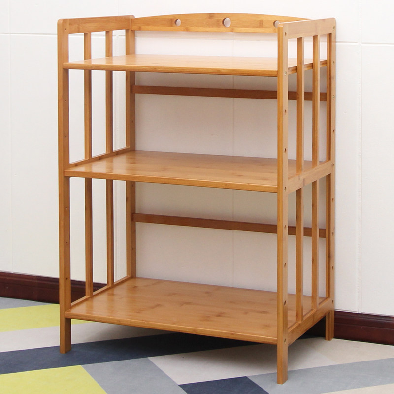 楠竹厨房置物架简易微波炉烤箱收纳架客厅家用锅具多层储物柜落地,厨房/烹饪用具,厨房置物架/置物柜/角架,淘宝优惠券,粉丝福利购,淘宝优惠卷