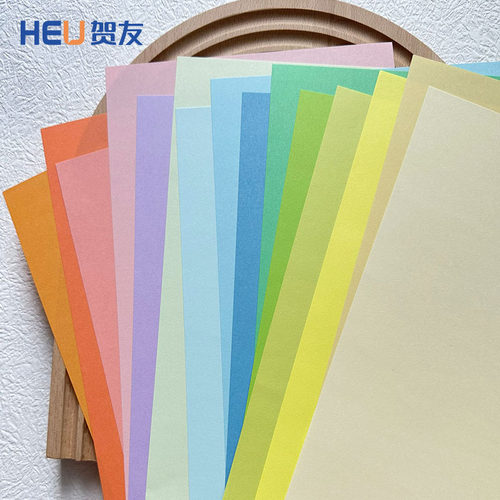 80g进口纪州色m5手账内页A7彩色折纸130g日本色纸手账内页手工折纸幼儿园DIY