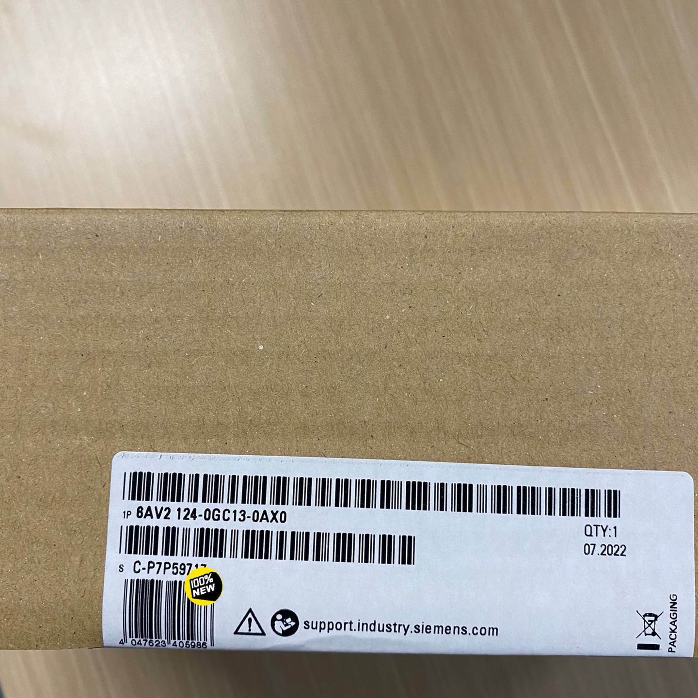 议价6AV2124-0GC13-0AX0 7寸宽显示屏 6适用