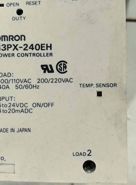 议价G3PX-240EHN  固态继电器，4个，1适用