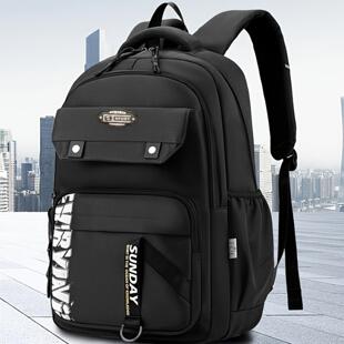 大容量初中书包男女韩版高中生大学生轻便减负结实耐用防水双肩包