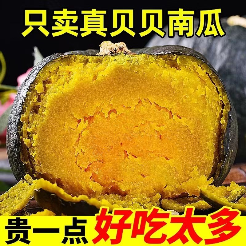 真贝贝南瓜新鲜现摘板栗味南瓜孕妇宝宝辅食正品当季水果蔬菜粉糯,水产肉类/新鲜蔬果/熟食,南瓜,淘宝优惠券,粉丝福利购,淘宝优惠卷