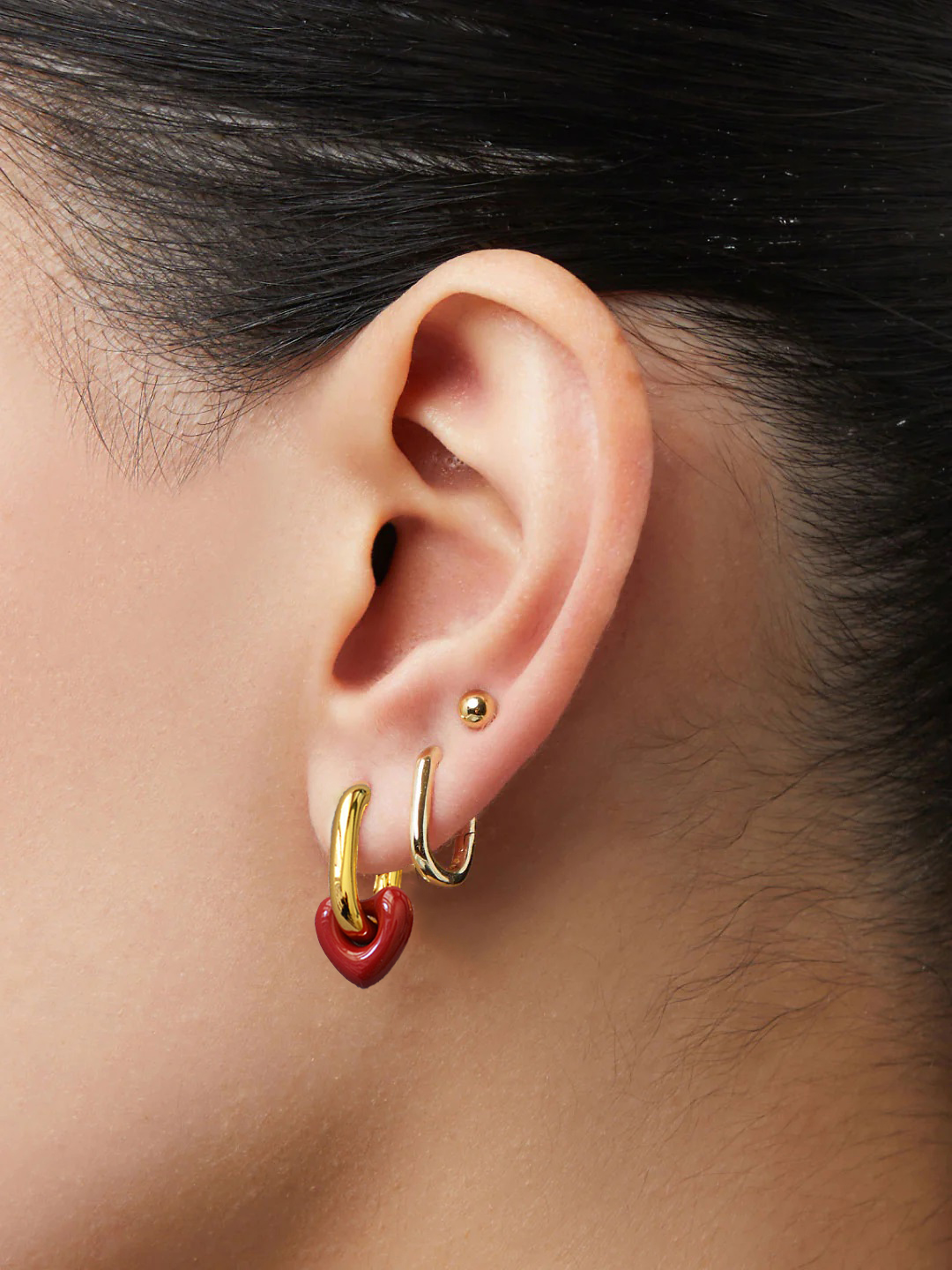 analuisa欧美女手工珐琅耳环