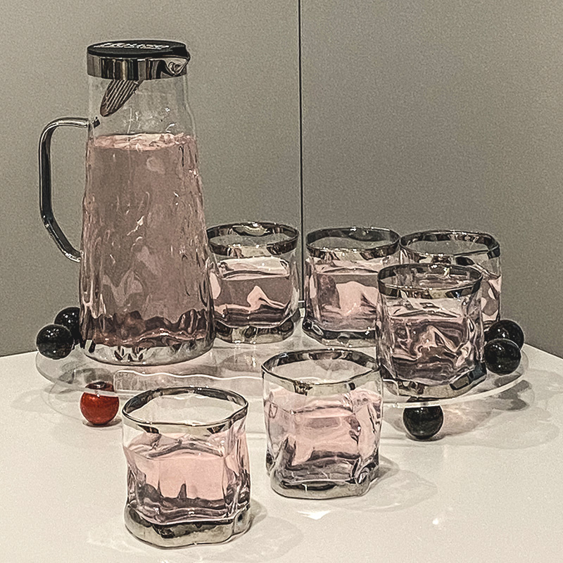 随沐简约ins风水具套装玻璃杯