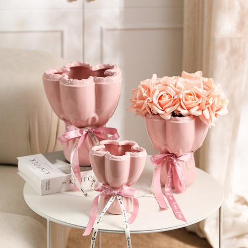 随沐2026新年装饰福桶花瓶摆件春节桌面布置元旦过年氛围入宅礼物