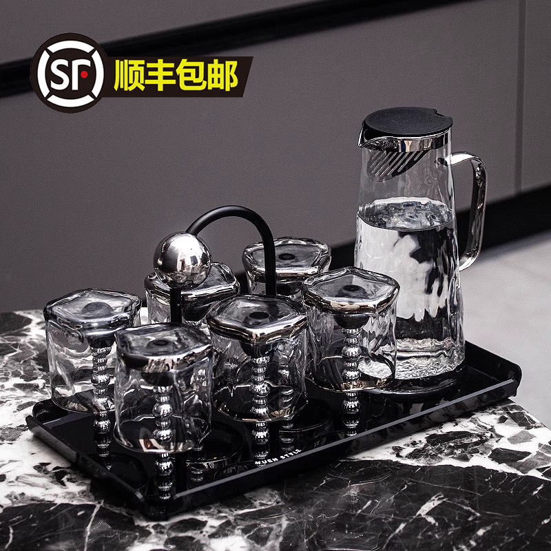 随沐高级感轻奢玻璃喝水杯子