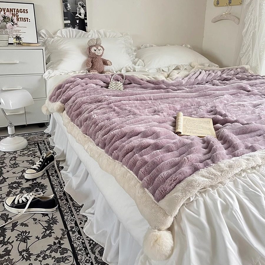 卡诗妮加厚双层兔毛绒毛毯冬季羊羔绒沙发休闲毯子办公室午睡盖毯,床上用品,休闲毯/毛毯/绒毯,淘宝优惠券,粉丝福利购,淘宝优惠卷