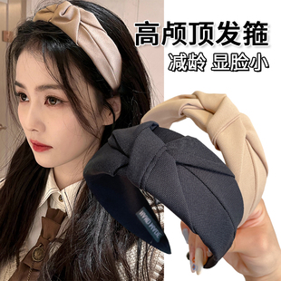 宽边压发发卡头饰 洗脸头箍2024新款 高颅顶发箍女款 高级感洋气时尚