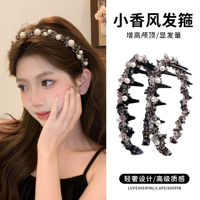 超仙小香风轻奢高颅顶发箍~