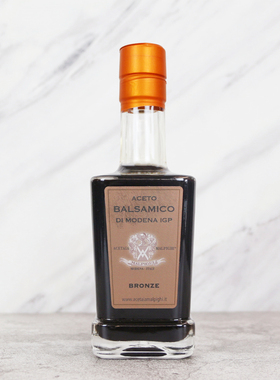 意大利进口摩德纳IGP香醋巴萨米克黑醋汁青铜标balsamico vinegar