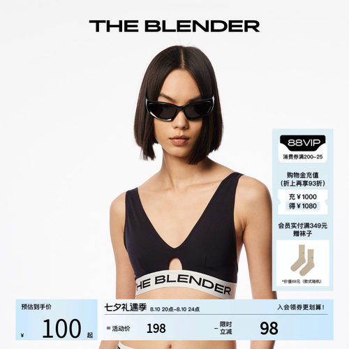 TheBlenderlogo织带深V三角杯