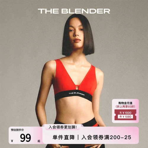 TheBlender深V可拆卸胸垫内衣