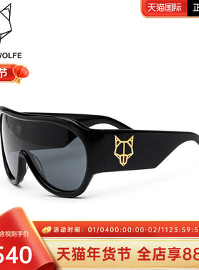 Naked Wolfe英国潮牌/KIM防晒太阳镜墨镜时尚潮流新款男女方框