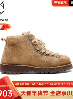 Naked Wolfe英国潮牌/Arctic男鞋2025秋冬工装户外休闲马丁靴潮