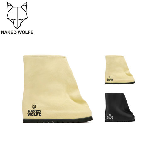 Naked Wolfe｜博主同款男士靴子潮流2026秋冬新款短靴潮酷THE BAG