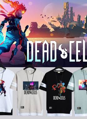 死亡细胞周边游戏Dead Cells男休闲青少年短袖T恤纯棉圆领衣服