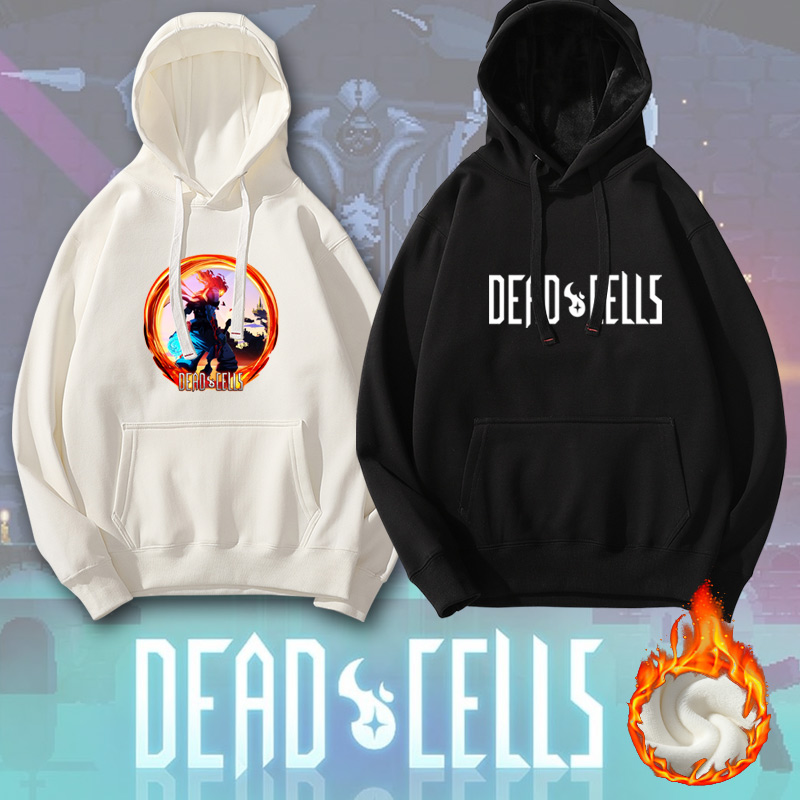 死亡细胞周边游戏Dead Cells男青少年休闲加绒连帽宽松秋冬卫衣
