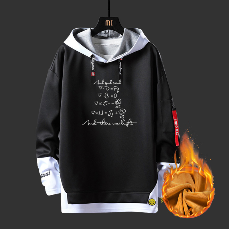 物理数学加绒青少年假两件衣服