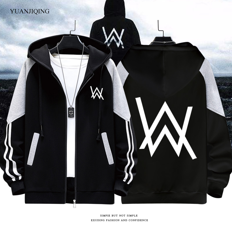 艾伦沃克alanwalker同款休闲开衫卫衣男青少年春秋季外套衣服