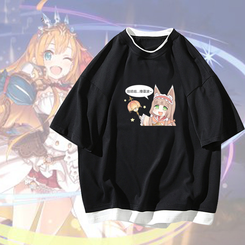 学生假两件休闲短袖T恤