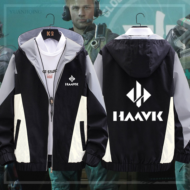 三角洲行动游戏哈夫克周边休闲连帽夹克男学生春秋季外套衣服