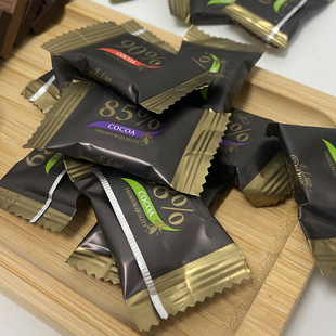 苦黑巧每日健身烘焙网红小零食 俄罗斯进口纯黑巧克力可可脂原装
