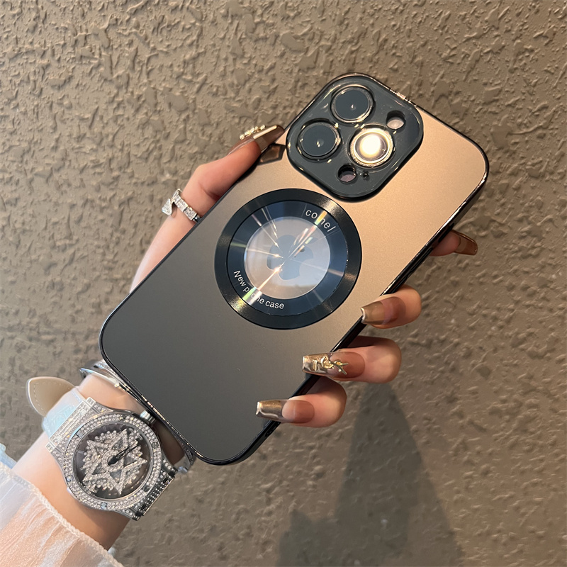 【黑色】磁吸漏标苹果15promax手机壳新款iphone14pro高级感苹果15苹果13套12全包11防摔ProMax女Pro男PM适用