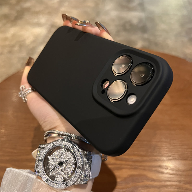 石墨黑液态硅胶苹果15手机壳苹果14新款iphone15promax高级感苹果13套12防摔ProMax全包Pro创意PM女潮男适用使用感如何?