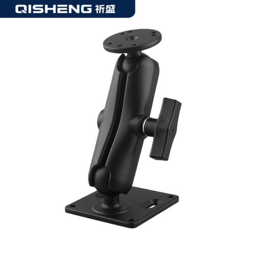 QIG货运物流叉车导航设备固定支架1.5英寸球头VESA75x75车载支架