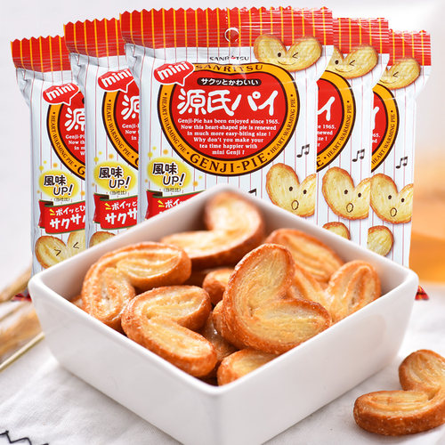 日本进口爱心饼干千层酥