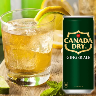 日本进口可口可乐生姜味碳酸饮料joynuts姜汁味汽水250ml*3罐装