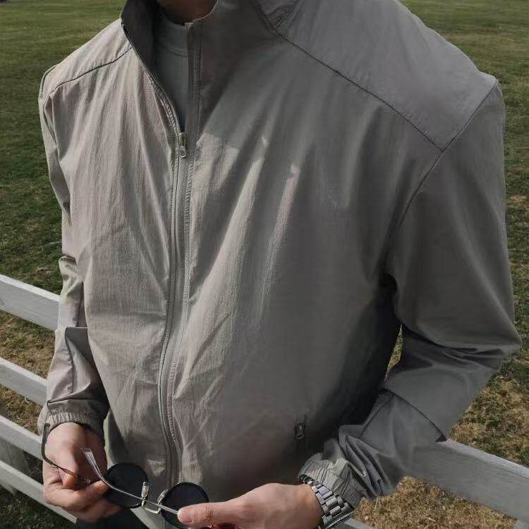 gtal美式防晒衣UPF50+速干透气立体剪裁山系立领凉感皮肤衣夹克，男装防晒衣，星座603-2