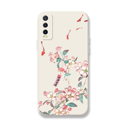 上棠锦鲤适用vivoiqooz8x手机壳iqooz7x中国风z6x小清新u5x女款u3x液态标准版套爱酷z5x硅胶z3防摔u1x全包z1x