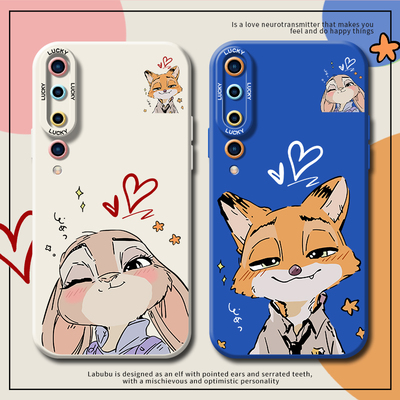 尼克朱迪适用小米10手机壳mix4保护套civi4pro情侣9pro卡通civi3动漫civi2硅胶xiaomi可爱狐狸兔子疯狂动物城