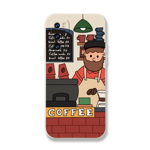 咖啡大胡子适用华为p40pro+手机壳p30pro全包防摔p40pro套p20欧美风p40高级感p30小众p20pro潮牌por男女honor