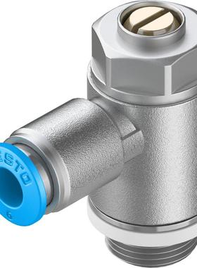 新款单向节流阀GRLZ-GRLA-M5-1/8-1/4-3/8-1/2-RS-QS-4-6-8-1包邮