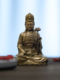 长下来 雕像 菩萨摆件 西方三圣 佛像 纯铜迷你便携式 好看