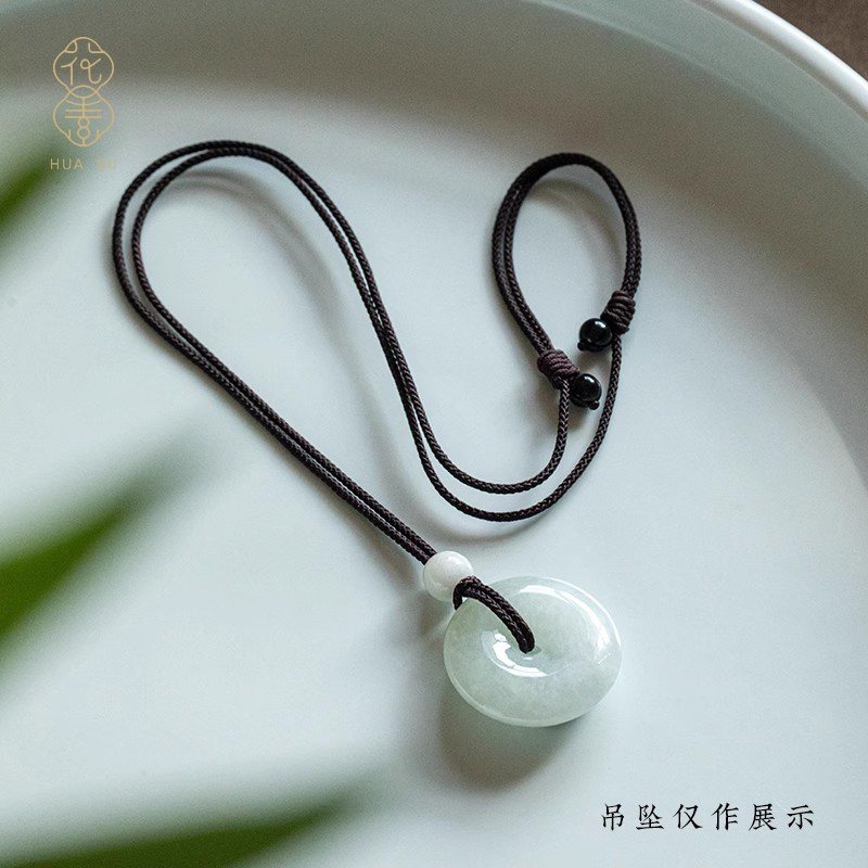 纯手工编织戒指平安扣专用挂饰