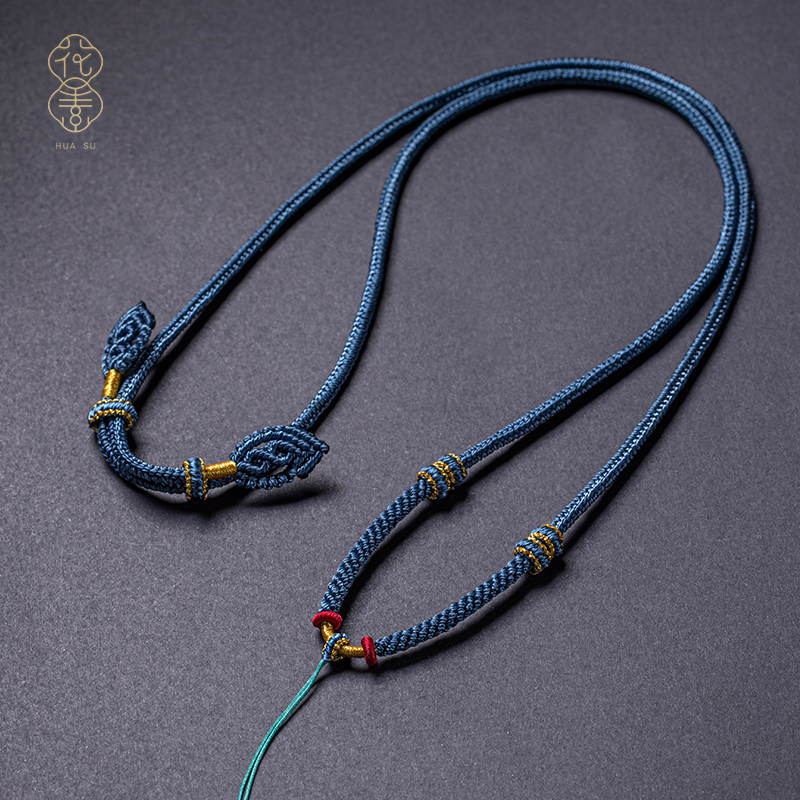 全手工編織吊墜繩毛衣鏈