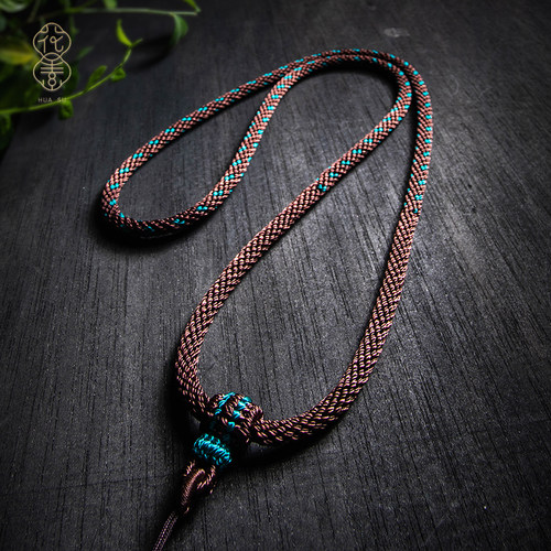 花素全手工编织吊坠绳子