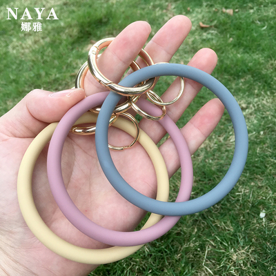 naya简约硅胶手环纯色柔软亲肤